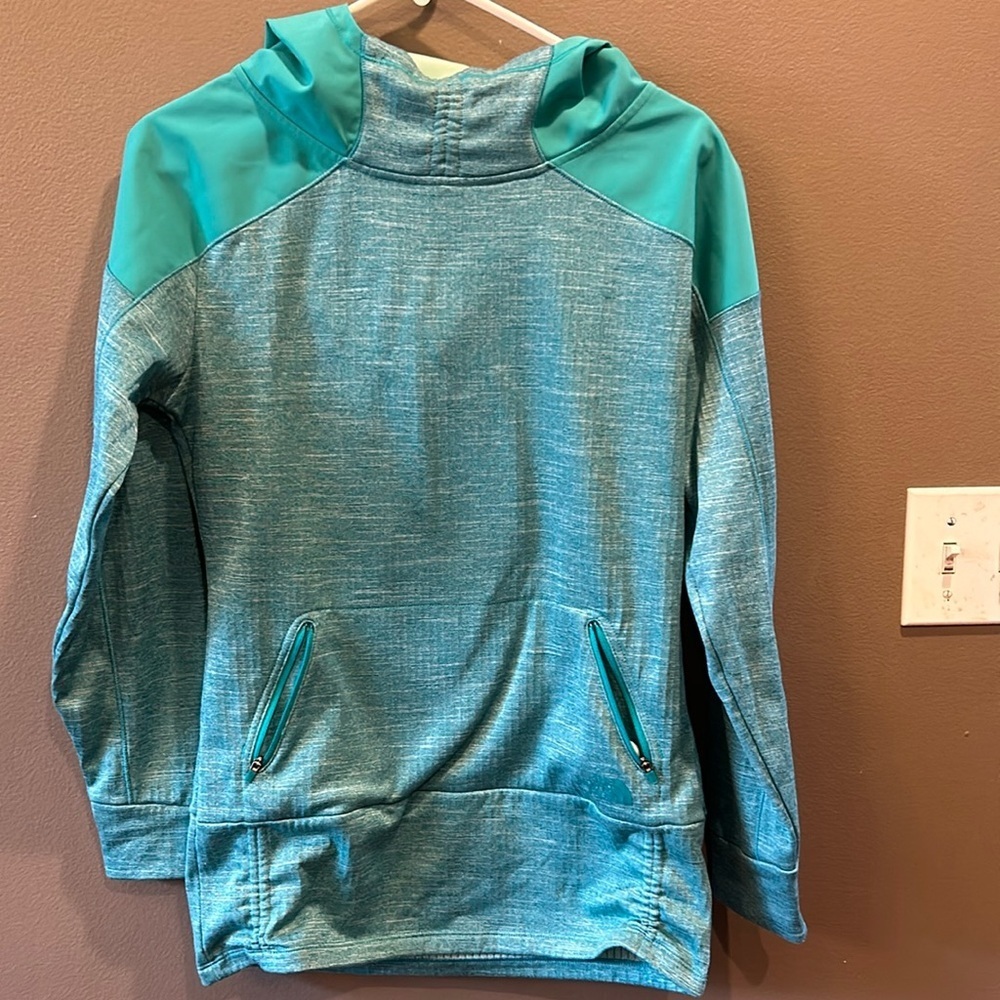 THE NORTH FACE Fleece Lined Hooded Pullover Tunic size small